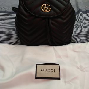 Gucci Matelassé GG Marmont Flap backpack